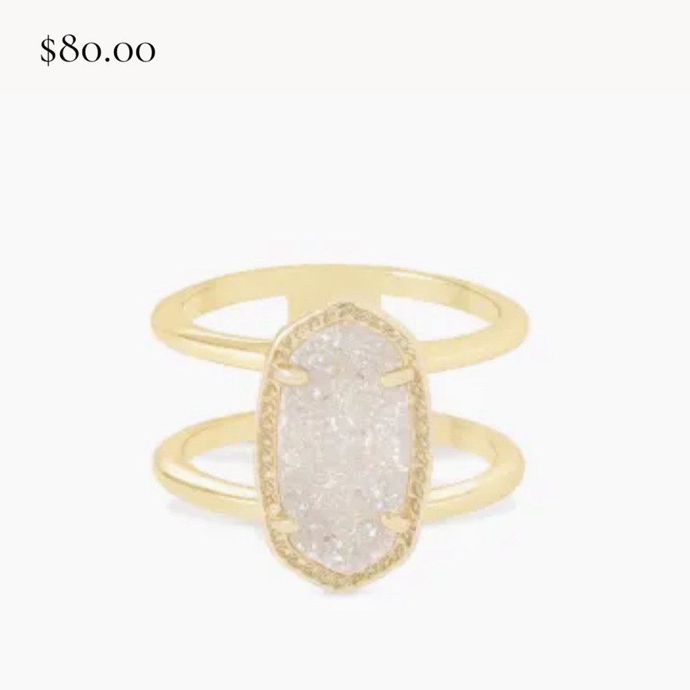 Kendra Scott elyse gold ring